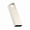 USB flash-карта SPLIT (16Гб), серебристая, 3,6х1,2х0,5 см, металл с логотипом в Самаре заказать по выгодной цене в кибермаркете AvroraStore