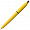 Ручка шариковая S! (Си), желтая с логотипом в Самаре заказать по выгодной цене в кибермаркете AvroraStore