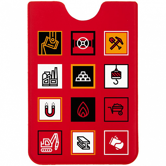 Чехол для карточки Industry, металлургия с логотипом в Самаре заказать по выгодной цене в кибермаркете AvroraStore