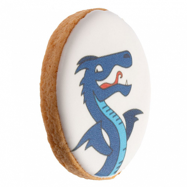 Печенье «Синий дракон» с логотипом в Самаре заказать по выгодной цене в кибермаркете AvroraStore