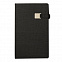 Ежедневник недатированный Linnie, А5, черный, кремовый блок с логотипом в Самаре заказать по выгодной цене в кибермаркете AvroraStore