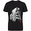 Футболка мужская «Арт-рокстар. Kiss Me», черная с логотипом в Самаре заказать по выгодной цене в кибермаркете AvroraStore