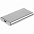 Портативный внешний диск Uniscend Drop, 256 Гб, серебристый с логотипом в Самаре заказать по выгодной цене в кибермаркете AvroraStore