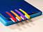 Ручка шариковая Pin, белая с фиолетовым с логотипом в Самаре заказать по выгодной цене в кибермаркете AvroraStore