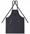 Фартук Craft, ver.2, черный джинс с логотипом в Самаре заказать по выгодной цене в кибермаркете AvroraStore