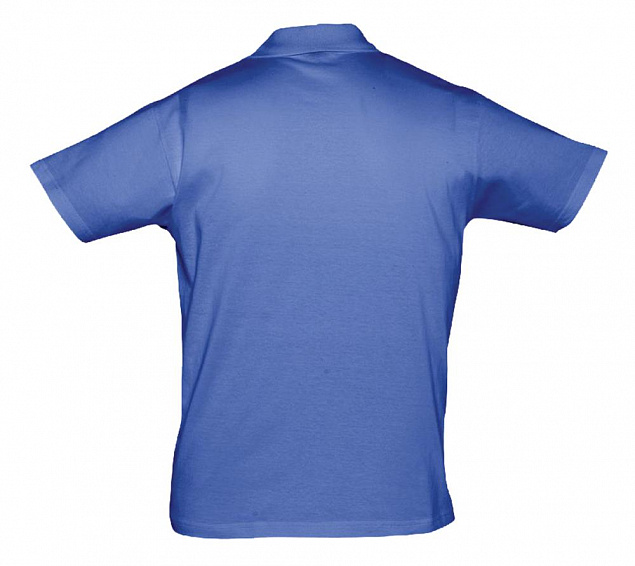Рубашка поло мужская Prescott Men 170, ярко-синяя (royal) с логотипом в Самаре заказать по выгодной цене в кибермаркете AvroraStore