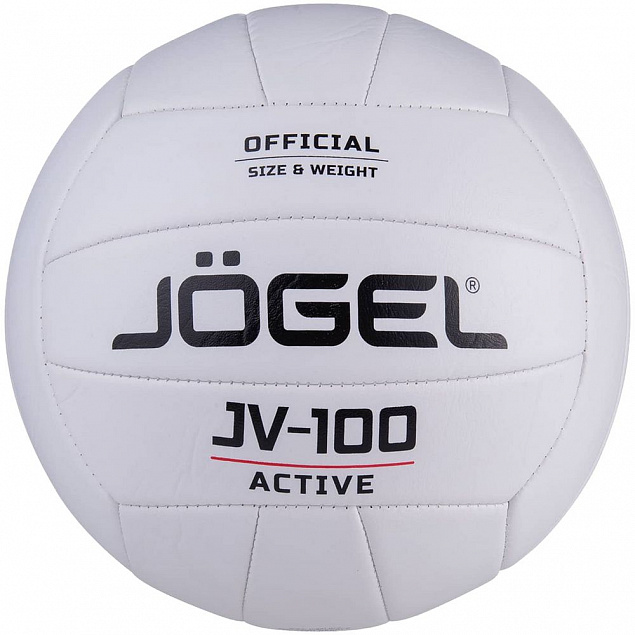 Мяч волейбольный Active, белый с логотипом в Самаре заказать по выгодной цене в кибермаркете AvroraStore
