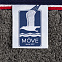 Полотенце Athleisure Large, синее с логотипом в Самаре заказать по выгодной цене в кибермаркете AvroraStore