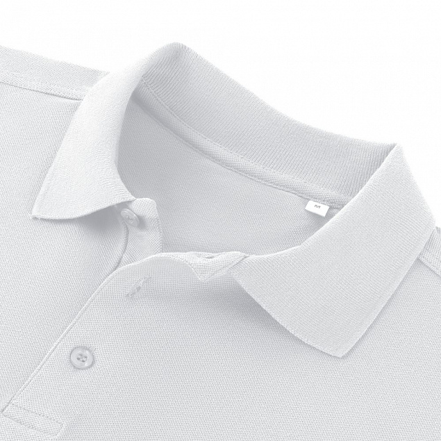 Рубашка поло мужская Virma Stretch, белая с логотипом в Самаре заказать по выгодной цене в кибермаркете AvroraStore