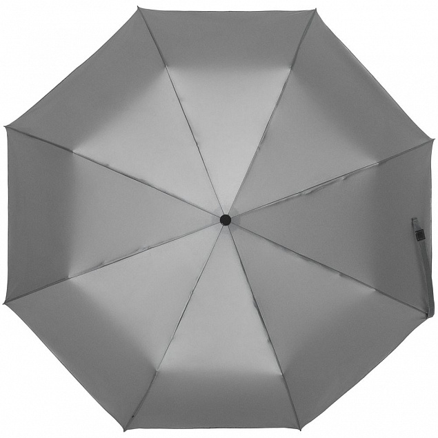 Зонт складной ironWalker, серебристый с логотипом в Самаре заказать по выгодной цене в кибермаркете AvroraStore