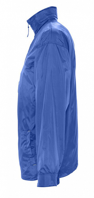 Ветровка мужская MISTRAL 210, ярко-синяя (royal) с логотипом в Самаре заказать по выгодной цене в кибермаркете AvroraStore
