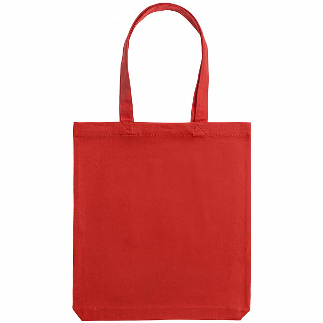 Холщовая сумка Avoska, красная с логотипом в Самаре заказать по выгодной цене в кибермаркете AvroraStore