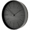 Часы настенные Plato, черное дерево с логотипом в Самаре заказать по выгодной цене в кибермаркете AvroraStore