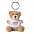 Брелок "мишка" с логотипом в Самаре заказать по выгодной цене в кибермаркете AvroraStore