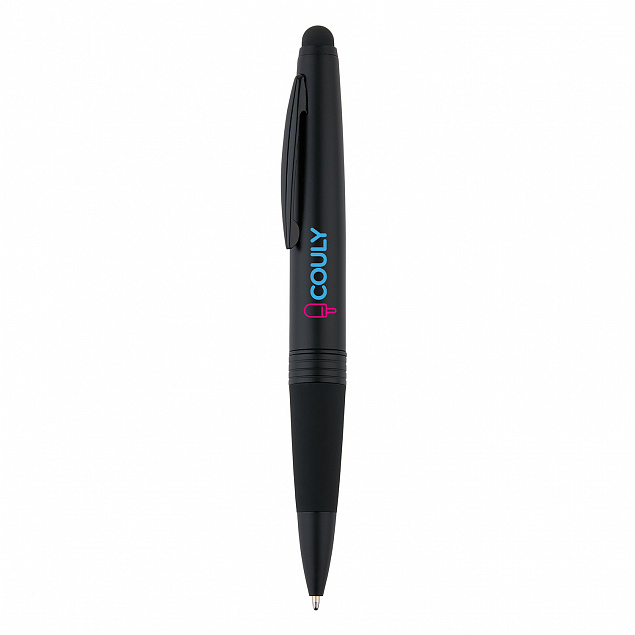 Ручка-стилус 2 в 1, черный с логотипом в Самаре заказать по выгодной цене в кибермаркете AvroraStore