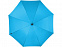 Зонт-трость Halo, механический 30, аква с логотипом в Самаре заказать по выгодной цене в кибермаркете AvroraStore