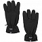 Перчатки Helix, черные с логотипом в Самаре заказать по выгодной цене в кибермаркете AvroraStore