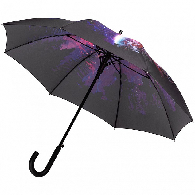 Зонт-трость Eye In The Sky с логотипом в Самаре заказать по выгодной цене в кибермаркете AvroraStore