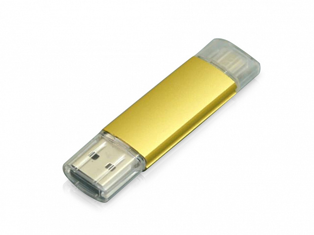 USB 2.0/micro USB- флешка на 32 Гб с логотипом в Самаре заказать по выгодной цене в кибермаркете AvroraStore