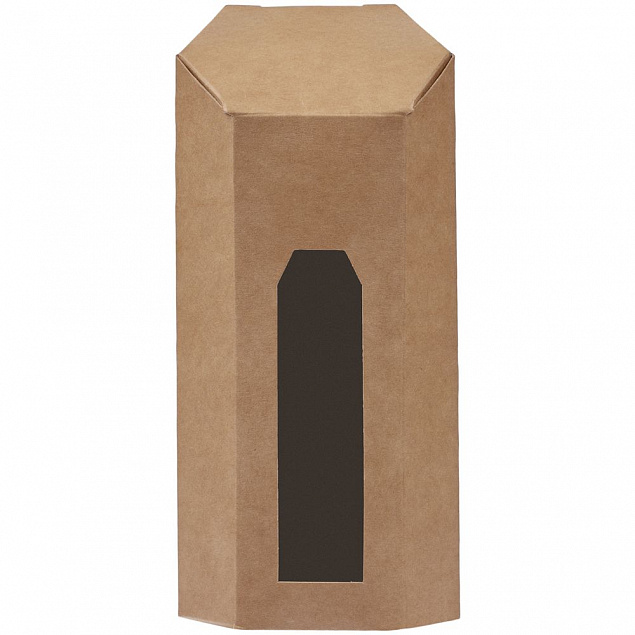Коробка Six, средняя, крафт с логотипом в Самаре заказать по выгодной цене в кибермаркете AvroraStore