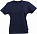 Футболка женская LADIES AMERICAN T, темно-синяя с логотипом в Самаре заказать по выгодной цене в кибермаркете AvroraStore