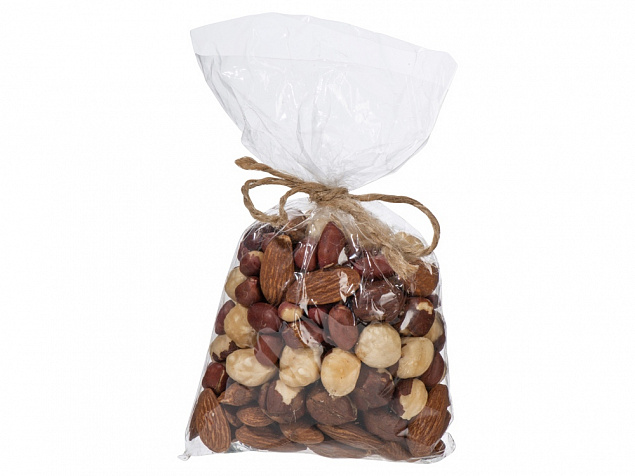 Смесь орехов из миндаля, арахиса, фундука с логотипом в Самаре заказать по выгодной цене в кибермаркете AvroraStore