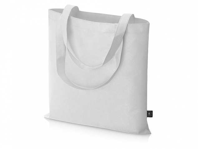 Сумка-шоппер Reviver из нетканого переработанного материала RPET, белый с логотипом в Самаре заказать по выгодной цене в кибермаркете AvroraStore