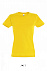 Фуфайка (футболка) IMPERIAL женская,Жёлтый L с логотипом в Самаре заказать по выгодной цене в кибермаркете AvroraStore