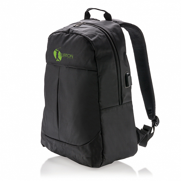 Рюкзак для ноутбука Power с USB-портом с логотипом в Самаре заказать по выгодной цене в кибермаркете AvroraStore