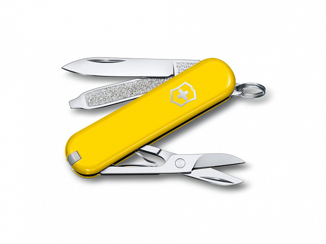 Нож-брелок Classic SD Colors «Sunny Side», 58 мм, 7 функций с логотипом в Самаре заказать по выгодной цене в кибермаркете AvroraStore