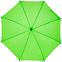 Зонт-трость Undercolor с цветными спицами, зеленое яблоко с логотипом в Самаре заказать по выгодной цене в кибермаркете AvroraStore