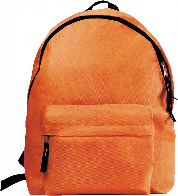Рюкзак Rider, оранжевый с логотипом в Самаре заказать по выгодной цене в кибермаркете AvroraStore