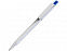 Ручка пластиковая шариковая Xelo White с логотипом в Самаре заказать по выгодной цене в кибермаркете AvroraStore