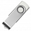 USB flash-карта "Dot" (8Гб), белый, 5,8х2х1,1см,пластик металл с логотипом в Самаре заказать по выгодной цене в кибермаркете AvroraStore