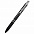Ручка пластиковая Milana, чёрная с логотипом в Самаре заказать по выгодной цене в кибермаркете AvroraStore