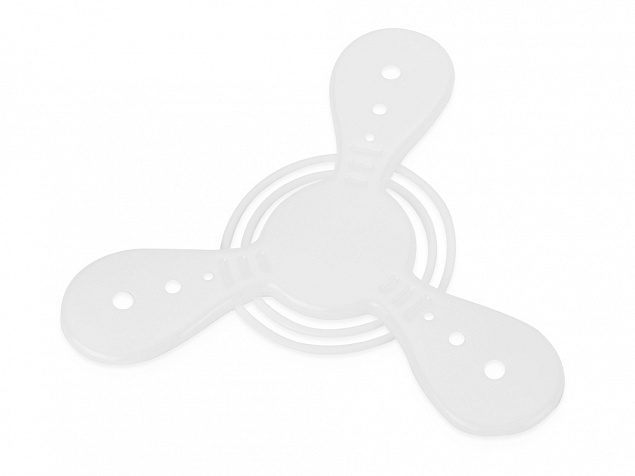 Летающий диск Фрисби, белый с логотипом в Самаре заказать по выгодной цене в кибермаркете AvroraStore