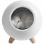 Беспроводная лампа-колонка Right Meow, белая с логотипом в Самаре заказать по выгодной цене в кибермаркете AvroraStore