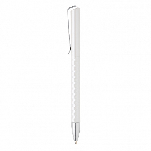 Ручка X3.1, белый с логотипом в Самаре заказать по выгодной цене в кибермаркете AvroraStore