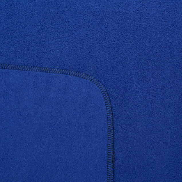 Флисовый плед Warm&Peace XL, ярко-синий с логотипом в Самаре заказать по выгодной цене в кибермаркете AvroraStore