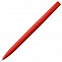 Ручка шариковая Pin Soft Touch, красная с логотипом в Самаре заказать по выгодной цене в кибермаркете AvroraStore