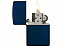 Зажигалка ZIPPO Classic с покрытием Navy Matte с логотипом в Самаре заказать по выгодной цене в кибермаркете AvroraStore