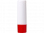 Гигиеническая помада Deale, белый/красный с логотипом в Самаре заказать по выгодной цене в кибермаркете AvroraStore