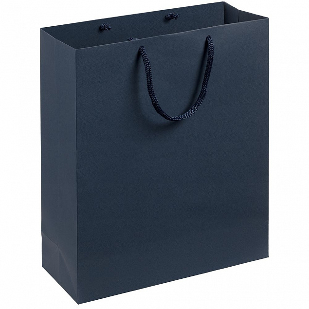 Пакет Wide, синий с логотипом в Самаре заказать по выгодной цене в кибермаркете AvroraStore