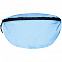 Поясная сумка Manifest Color из светоотражающей ткани, синяя с логотипом в Самаре заказать по выгодной цене в кибермаркете AvroraStore