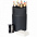 Набор цветных карандашей Pencilvania Tube Plus, черный с логотипом в Самаре заказать по выгодной цене в кибермаркете AvroraStore