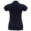 Рубашка поло женская Heavymill черная с логотипом в Самаре заказать по выгодной цене в кибермаркете AvroraStore