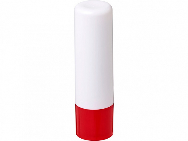 Гигиеническая помада Deale, белый/красный с логотипом в Самаре заказать по выгодной цене в кибермаркете AvroraStore