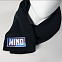Шарф вязаный  двойной "WIND SCARF"_черный,100% акрил  с логотипом в Самаре заказать по выгодной цене в кибермаркете AvroraStore