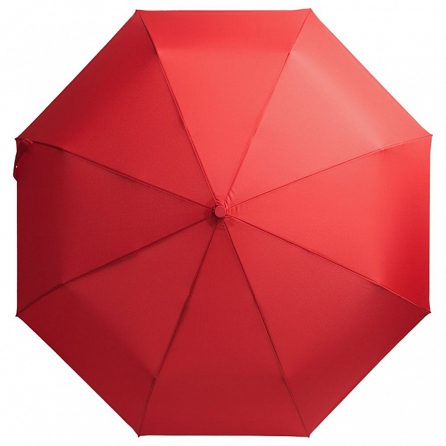 Зонт складной ARE-AOC, красный с логотипом в Самаре заказать по выгодной цене в кибермаркете AvroraStore