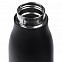 Термобутылка Steady, черная с логотипом в Самаре заказать по выгодной цене в кибермаркете AvroraStore